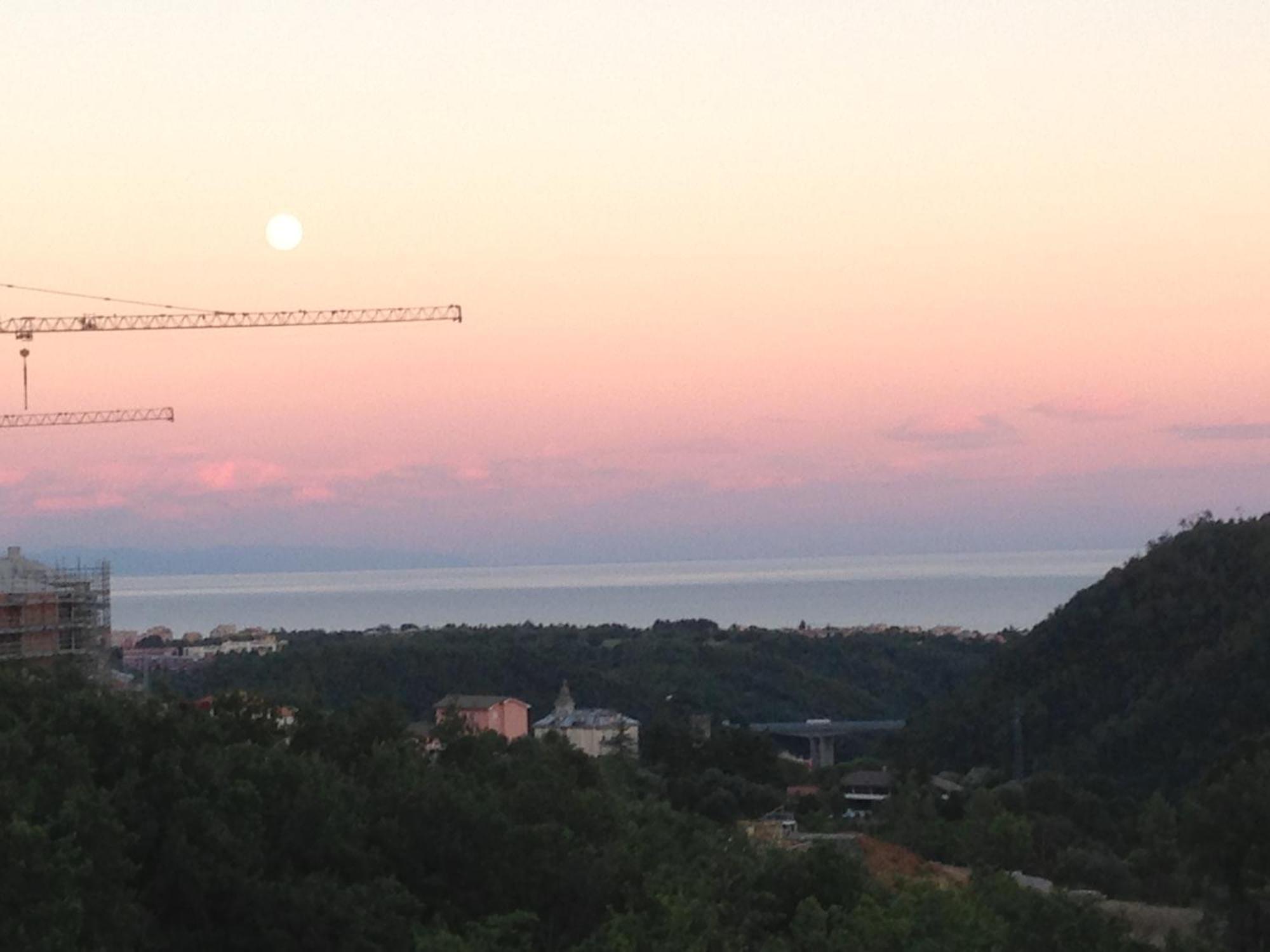 Attico Con Vista Spettacolare Cogoleto Βίλα Εξωτερικό φωτογραφία