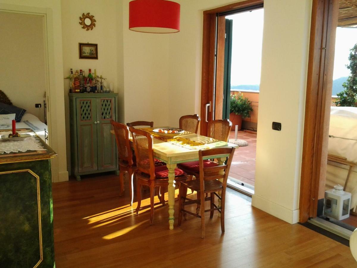 Attico Con Vista Spettacolare Cogoleto Βίλα Εξωτερικό φωτογραφία